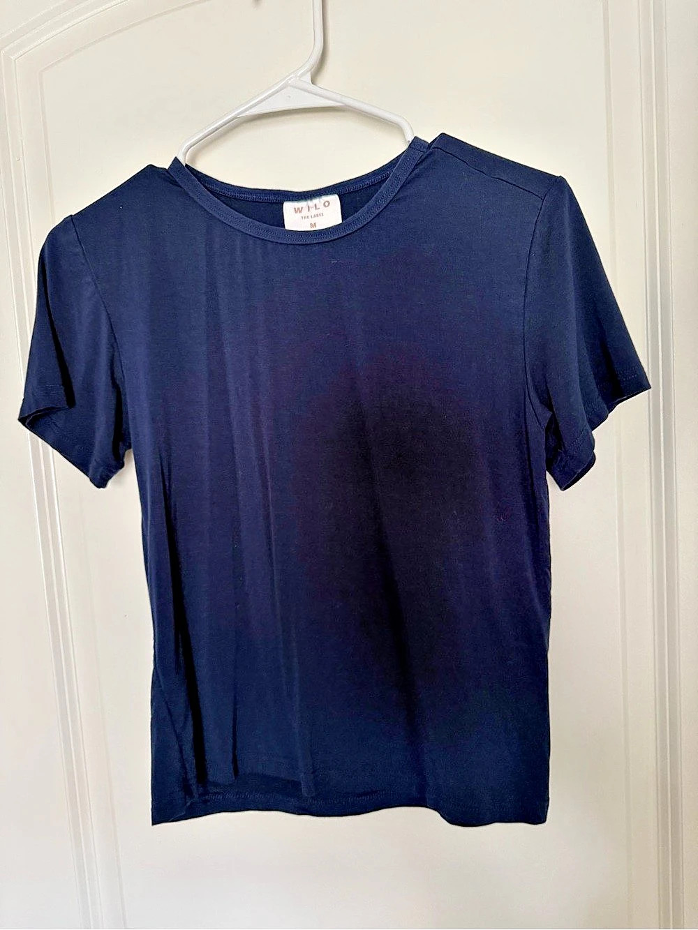 Wilo Short Sleeve Tee in Blue Size Medium Like New